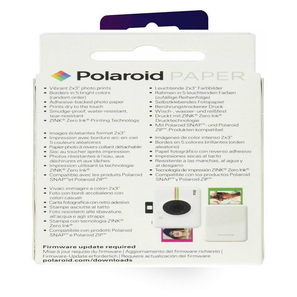 polaroid zip firmware update