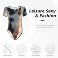 thumbnail image 4 of Easygdp Border Collie Nuage pour Maillot de Bain une Pièce pour Femmes Ajusté Col Rond Justaucorps Maillot de Bain Athlétique avec Boucle Dissimulée-Moyen, 4 of 7