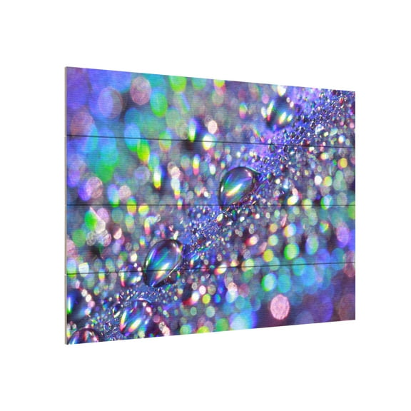 Beata Czyzowska Young 'Colours of Rainbow' Wood Slat Art