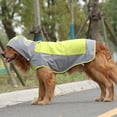 thumbnail image 4 of ClawsPurrfect Dog Hood Waterproof Raincoat: Large Medium Refective Packable Poncho Green 10, 4 of 6