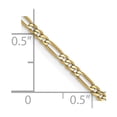thumbnail image 2 of 14k Yellow Gold Solid Polished Lobster Claw Closure 1.80mm Flat Figaro Chain Necklace 24 Inch Chain Necklace for Women a, 2 of 2