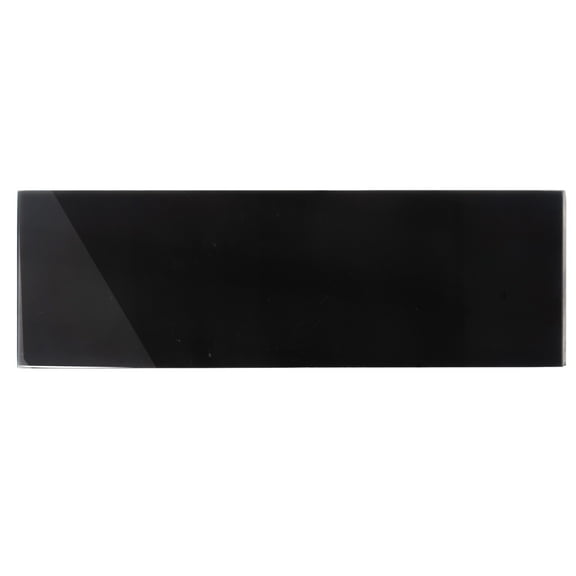 15 pack 4 in. x 12 in. Polished Eastern Black marble Subway Tile (5 sq. ft./Case)