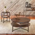 thumbnail image 5 of Breckinridge Medium Brown Round End Table, 5 of 5