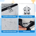 thumbnail image 5 of Pañalera Belug Mochila Para Bebe Impermeable Cambiador Mochila 3pz Gris, 5 of 5