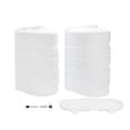 thumbnail image 1 of Camco Propane Tank Cover 50513 For Dual 30 Pound Tanks While Mounted; Protection From Flying Debris and UV Rays; White; Polymer, 1 of 12