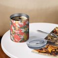 thumbnail image 3 of Camouflage 12oz Stainless Steel Coffee Mug – Double-Wall Insulated Cup with Spill-Resistant Lid, 360° Full-Print Design, Keeps Drinks Hot & Cold for Home, Office, Travel, Thanksgiving,Christmas, 3 of 5