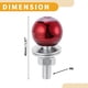 thumbnail image 4 of Tornillos de Placa de Licencia Universales para Motocicleta M6 de Unique Bargains, Cubierta de 40 mm, Kit de Tornillos de Placa de Licencia Antirrobo, Marco de Tornillo de Aluminio Rojo, 4 Piezas, 4 of 6