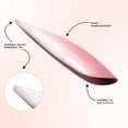 thumbnail image 4 of Salon Perfect Artificial Fake Press On Nails, 442 Glazed, Ombre French, Medium Almond, File, Glue and Prep Pad Included, 30 Nails, 4 of 7