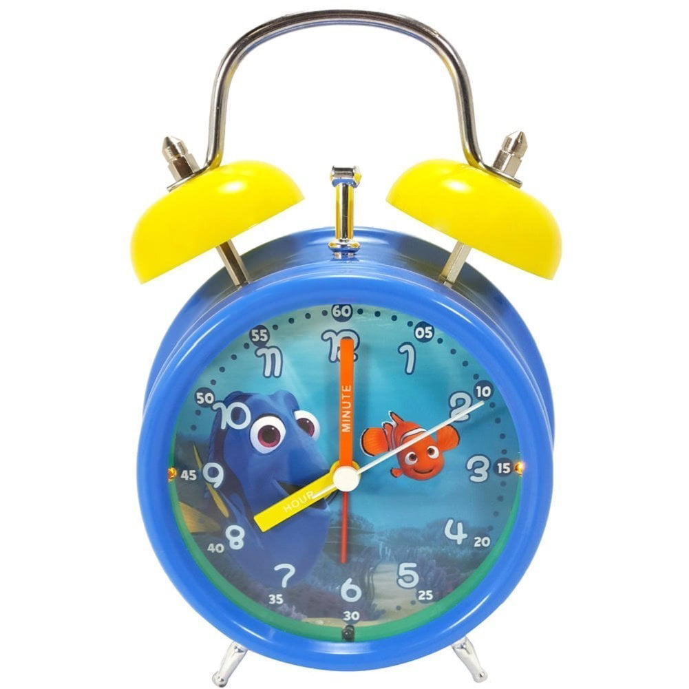 Disney Finding Dory Alarm Clock Kids Light Up Time Teach me Time 