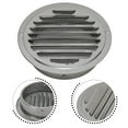thumbnail image 6 of AFQH 70-300mm Round Stainless Steel Vent Grille Exterior Wall Duct Ventilation Tool, 6 of 10
