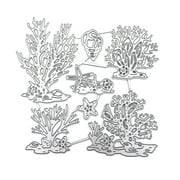 RABBITH Coral Scenery Metal Cutting Dies for DIY Embossing Scrapbooking Card Making