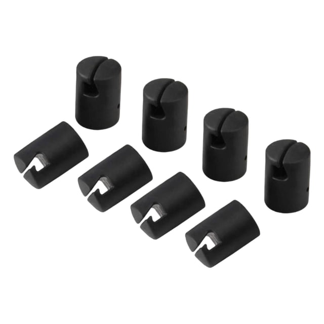 8 Uds. Cubiertas para postes de trampolín, tapas para postes de trampolín, piezas de repuesto, soporte superior de poste de red para trampolín para