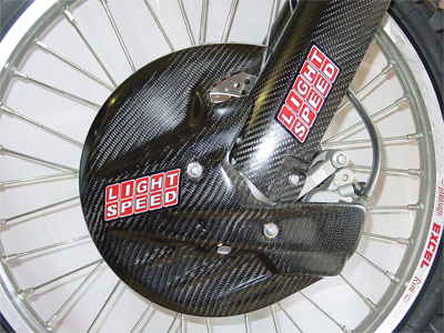 LightSpeed Carbon Fiber Front Disc Guard 13200003