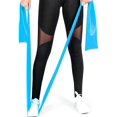thumbnail image 4 of Yoga Elastic Band Exercise Resistance Bands Pilates Stretch Loop Rubber Band Fitness Training Workout Pull Rope for Gym 1.5m（blue）, 4 of 5