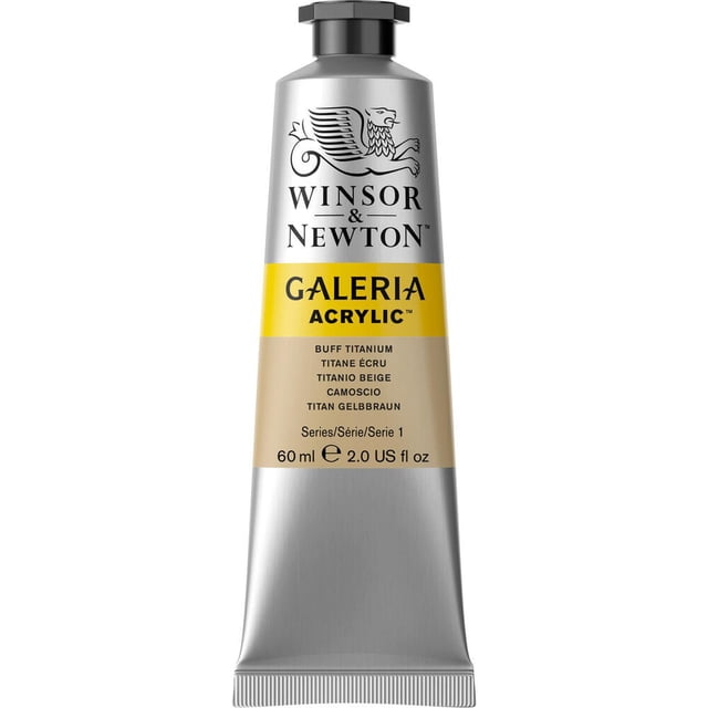 Pintura Acrílica Galería 60ml GRIS #465 Winsor & Newton negro SIN TAMAÑO