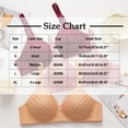 thumbnail image 2 of Womens Everyday Bras, Women's Wireless Lace Push Up Bras Comfortable Seamless Supportive Full Coverage Convertible Everyday Tshirt Bra 34-42, 2 of 5