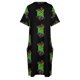 thumbnail image 5 of GFP - Vestido holgado con bolsillos y proteína fluorescente verde para mujer, vestido de fiesta de lujo para mujer, 5 of 7