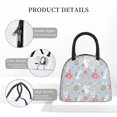 thumbnail image 4 of Balery Bunny cartoon with easter Bolsa de Almuerzo para Mujeres, Caja de Almuerzo, Bolsa de Almuerzo Pequeña Impermeable, Tote de Almuerzo Reutilizable con Gran Capacidad, 4 of 6
