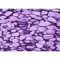 thumbnail image 1 of Ahgly Company Machine Washable Indoor Rectangle Transitional Violet Purple Area Rugs, 6' x 9', 1 of 7