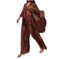 thumbnail image 1 of Pompotops Ensemble Mode Femme 2 Pcs Cardigan à Manches Longues + Pantalon Ample en Liquidation, 1 of 5