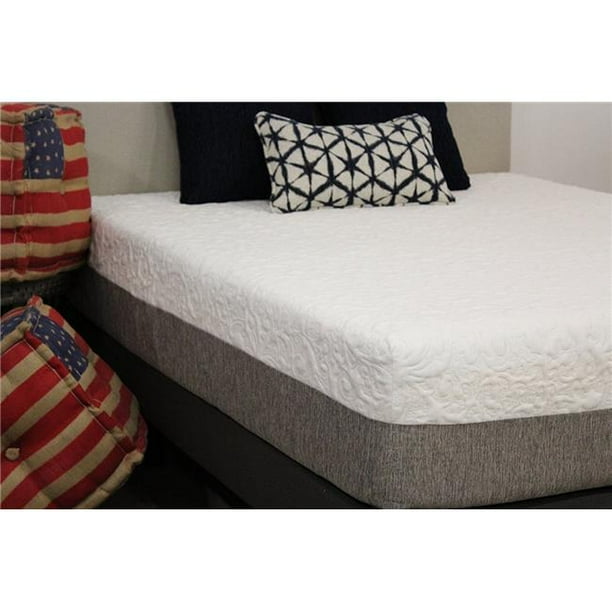 Premier Sleep Products US1260CK 12 in. Plush Memory Foam ...