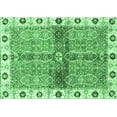 thumbnail image 1 of Ahgly Company Indoor Rectangle Oriental Emerald Green Traditional Area Rugs, 2' x 4', 1 of 4