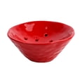 thumbnail image 1 of Jarrón de flores con forma de rana, adorno para maceta, decoración del hogar, versátil y moderno, arreglo floral para salón de té y sala de estar. Rojo, 1 of 8