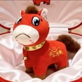 thumbnail image 3 of 7.87 Inch Kukuma Plush 2026 Year of The Horse Stuffed Animals Chinese New Year Plush Cry Horse Mascot Doll Toys Zodiac Decor for Spring Festival Lunar New Years Gifts Blessing Souvenir, 3 of 4