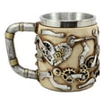 thumbnail image 3 of Ebros Steampunk Detective Skull Coffee Mug Beer Stein Tankard Drink Cup 14oz, 3 of 5
