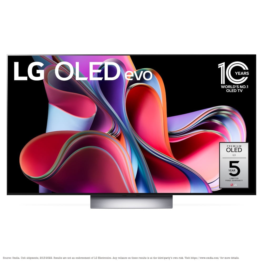 Open Box LG OLED83G3PUA OLED evo G3 83 Inch 4K Smart TV 2023 with 1 Year CPS Premium Warranty Pack