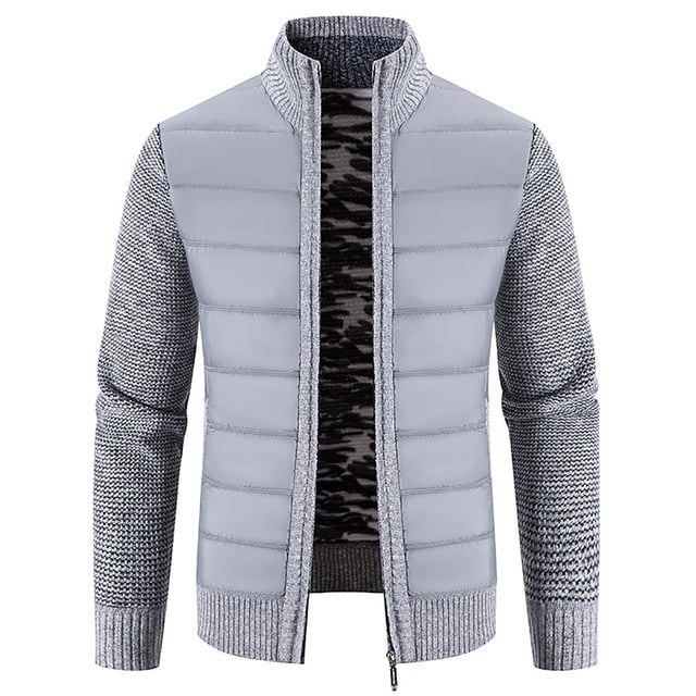 Pull pour Hommes 2023 Nouveau (Automne) / Pull Tricoté Chaud d'Hiver à Manches Longues Col Rond Pull Décontracté
