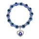 thumbnail image 5 of Evil eye bracelet niche retro adjustable braided blue lucky bracelet three-piece set Couple jewelry Valentine's Day gift, 5 of 5