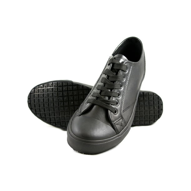 flat work shoes black