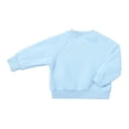 thumbnail image 4 of Hotiary Toddler Kids Casual Two Piece Set for Boys and Girls Teen Solid Color Long Sleeved Pullovered Top and Shorts 1-14T, 4 of 12