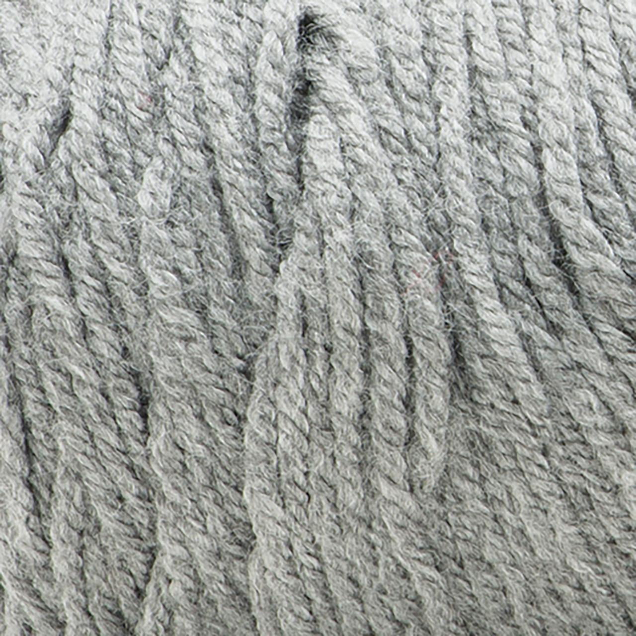 Bernat Super Value Soft Gray Yarn - 3 Pack Of 198g/7oz - Acrylic - 4 Medium  (worsted) - 426 Yards - Knitting/crochet : Target