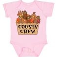 thumbnail image 3 of Inktastic Cousin Crew Cute Turkey Family Boys or Girls Baby Bodysuit, 3 of 5