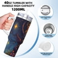 thumbnail image 3 of Pofeuu Dreamy Jester Under Stars Print 40oz Ice Bully With Handle And Straw Stainless Steel Vacuum Insulated Cup And 2 In 1 Straw Lid, 3 of 8