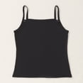 thumbnail image 4 of WRKEKC Summer Tank Tops for Women Lace Trim Crew Neck Backless Cami Tops Sleeveless Fitted Camisole for Layering, 4 of 9