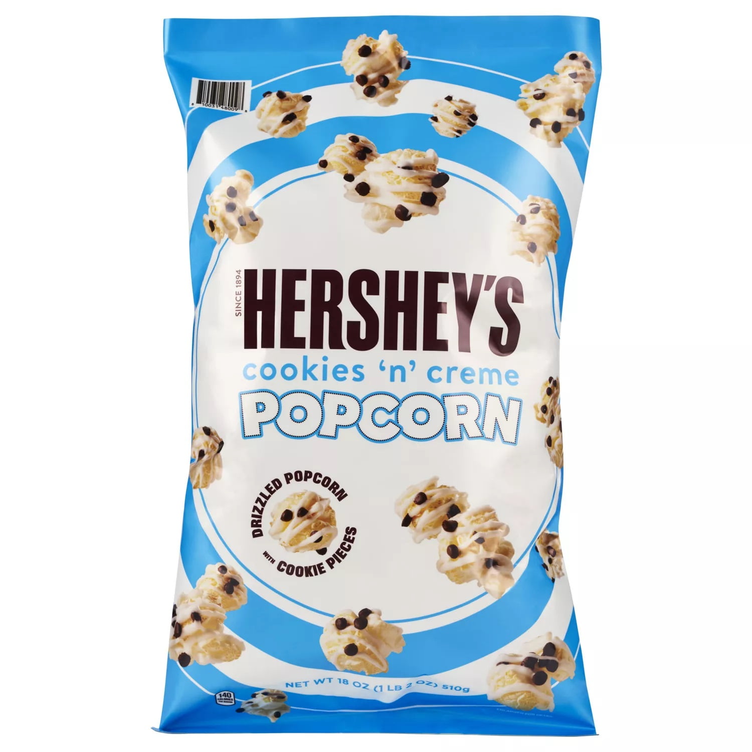 Hershey's Cookies N Creme Drizzled Popcorn (18 Ounce)