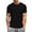 Black, variant on Icvfdpl Mens T Shirts Ice Silk Top Short Sleeve Slim Fit Fashion Summer Round Neck Short Sleeve Black Classic Tshirts Shirts For Men 3Xl