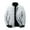 Grey, variant on Toimothcn Men's Padded Jacket Oversized Fashion Solid Color Thickened Padded Jackets Casual Stand Collar Warm Loose Fit Hooded Winter Jackets With Pockets Suitable For Outdoor Sports