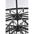 thumbnail image 5 of Elegant Lighting Harlow 40 Inch Chandelier In Black, 5 of 8