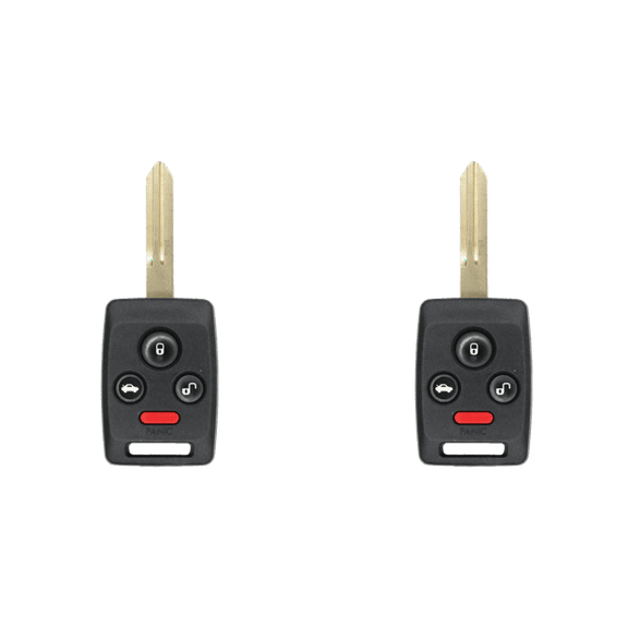 Replacement Keyless Remote Head Key Fob for Subaru Tribeca 2006 FCC CWTWBU745 2AOKM-SB2 Part Number 57497-AG35A 57497AG35A Pack of 2