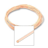 - Round Wire 24 Gauge Dead Soft Rose Gold Filled (Sold by the Foot)
