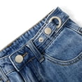 thumbnail image 5 of KIDSCOOL Little Big Girls Denim Pants Loose Casual Baggy Wide Leg Jeans,Light Blue,7-8 Years, 5 of 7
