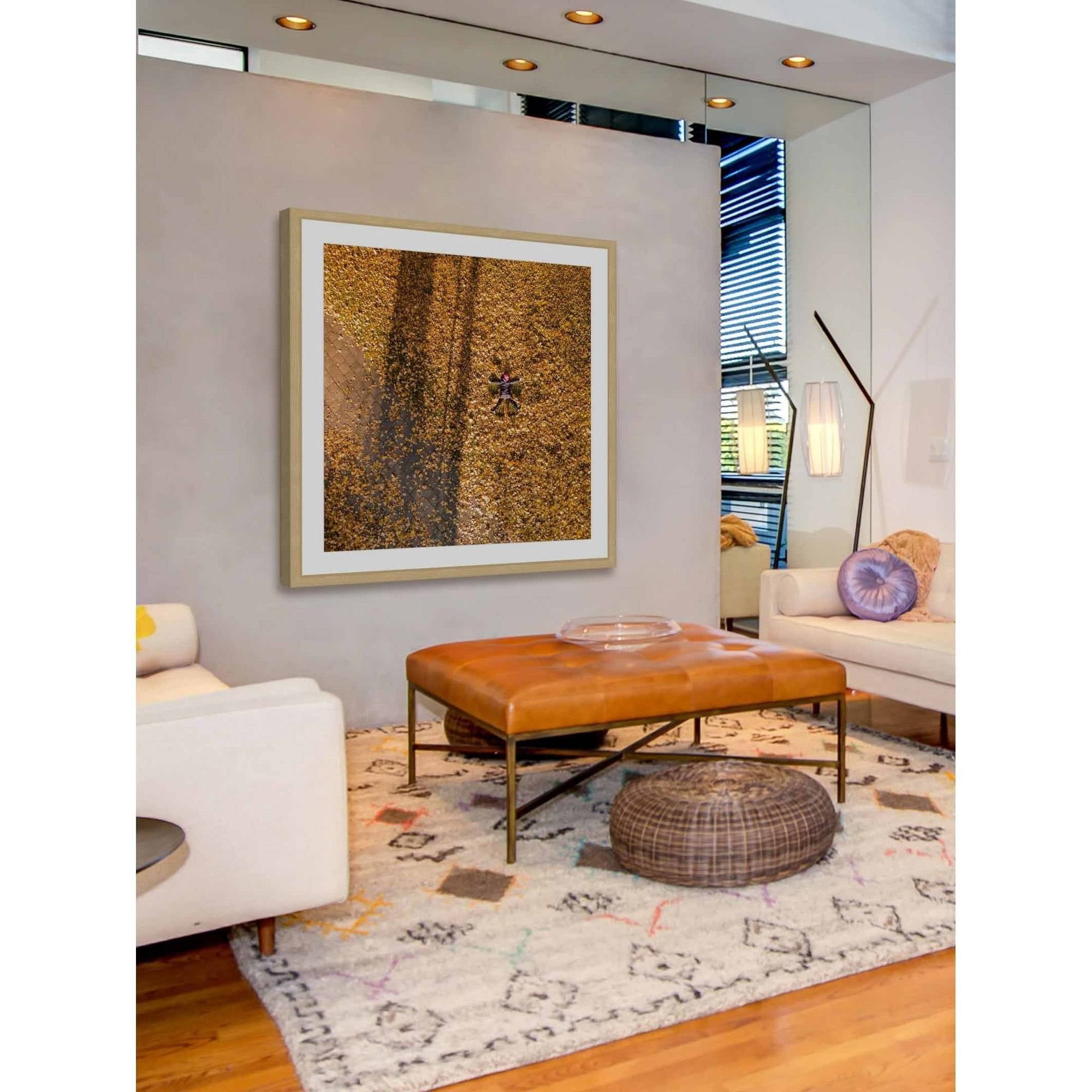 Marmont Hill "Leaf Angel" By Karolis Janulis Framed Painting Art Print, 12.0" x 1.5"