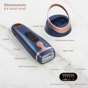 IPL Hair Removal,999999 Flashes Upgraded At-Home Laser Hair Removal Epilator Devices, for Women and Men