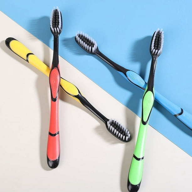 Cepillo de dientes profundo de carbón de bambú, cepillo de dientes pequeño doctor, limpieza profunda, masaje de encías, protección dental, cabello suave, cepillo de dientes de carbón de bambú