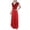 Red, variant on formal Gowns and Evening Dresses Midi Dresses for Women Summer V Neck Sequined Chiffon Panel Evening Gown Long Dress Elegant Evening Dress Fashion Party Bridesmaid Dresses