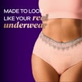 thumbnail image 5 of Always Discreet Boutique Incontinence Underwear, Maximum Protection, Size L, Rosy, 10 Ct, 5 of 10